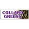 Signmission COLLARD GREENS BANNER SIGN soul food okra chicken cornbread hushpuppies B-72 Collard Greens - alternate 1